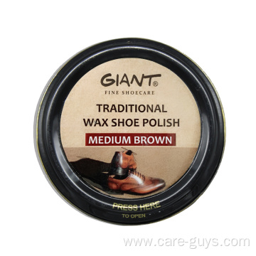 Traditional Tin can Shoe polish shoe wax